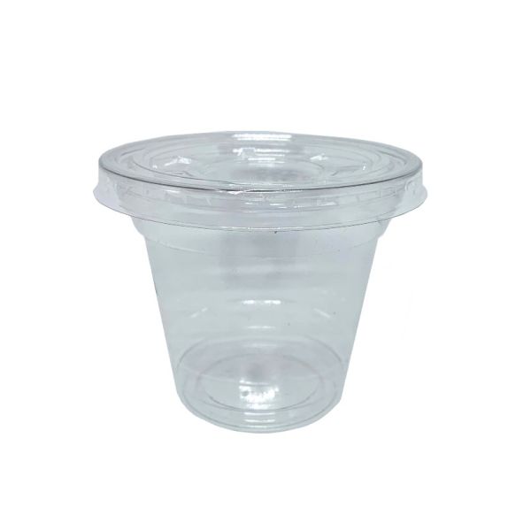 Стакан 240мл + кришка плоска без отвору